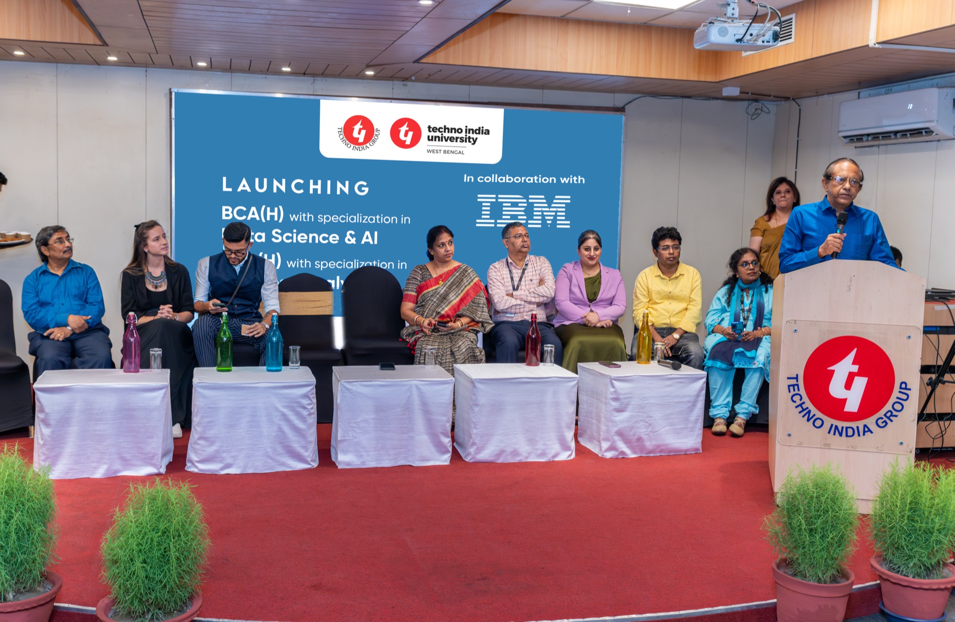 Students collaborating